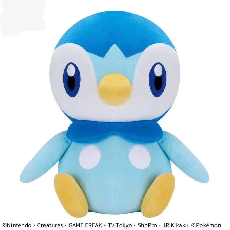 Banpresto Pokemon Mecha Mofugutto Piplup Plush Doll JAPAN OFFICIAL