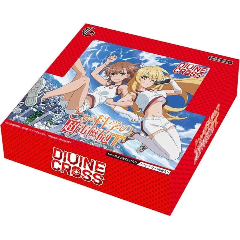 Divine Cross A Certain Scientific Railgun T Booster Pack Box TCG JAPAN OFFICIAL