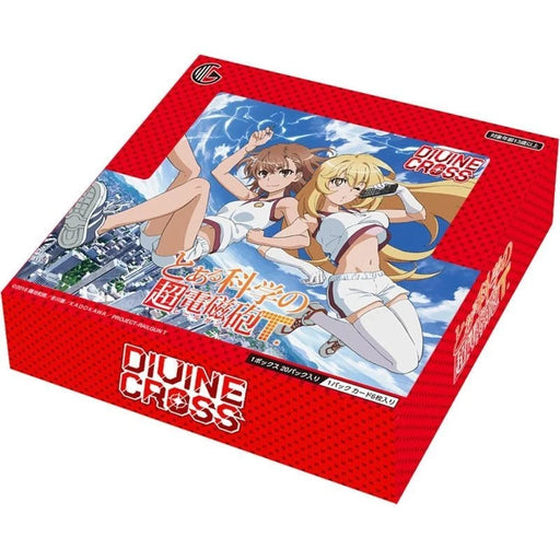 Divine Cross A Certain Scientific Railgun T Booster Pack Box TCG JAPAN OFFICIAL