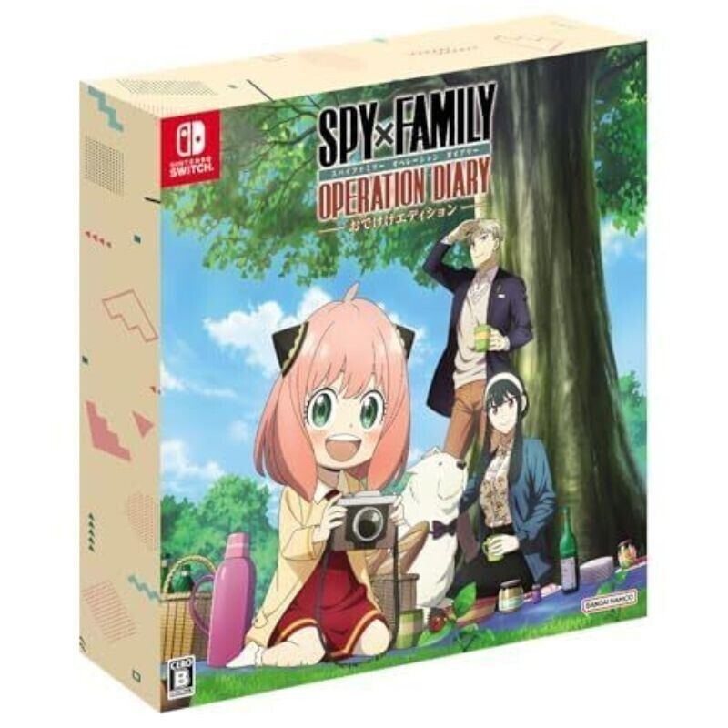 桜*リ様 ニンテンドーSwitch Nintendo Switch SPYxFAMILY OPERATION DIARY Odekeke Edition JAPAN