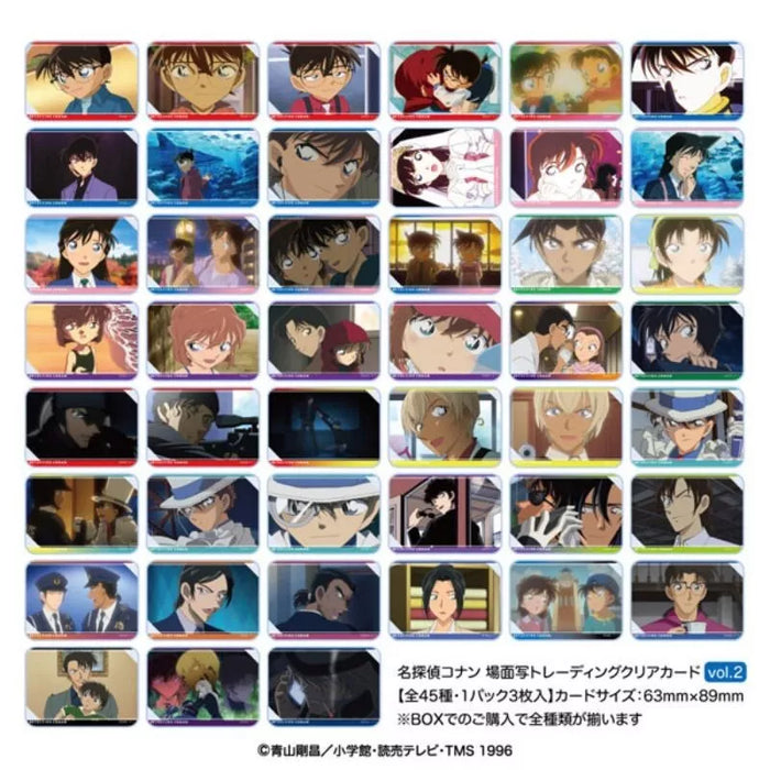 Detective Conan Scene Photo Trading Clear Card vol.2 Booster Pack Box TCG JAPAN