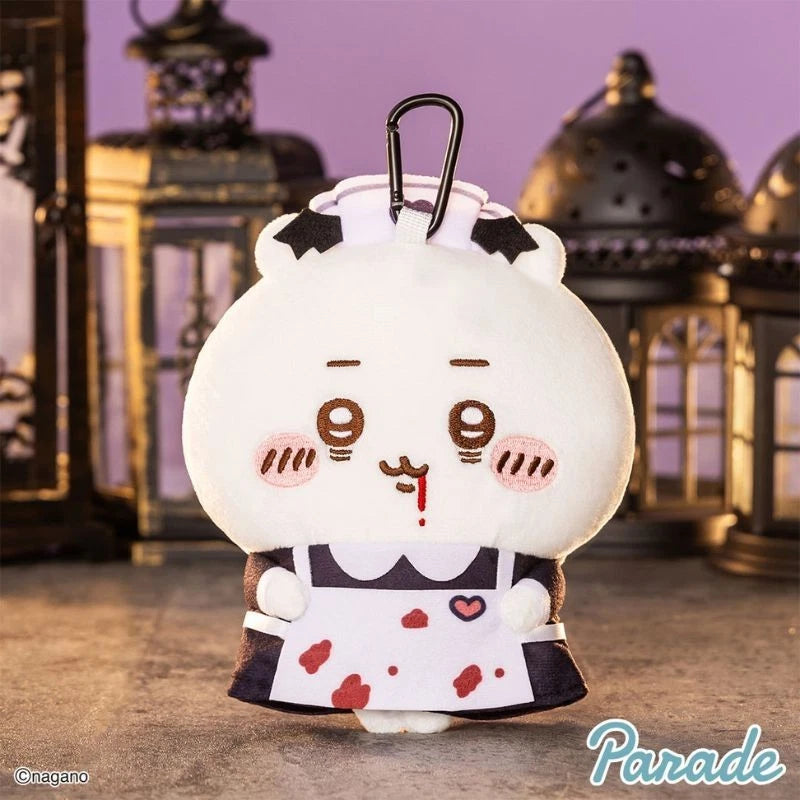Parade Chiikawa Halloween Gamaguchi Plush Coin Purse Chiikawa JAPAN OFFICIAL
