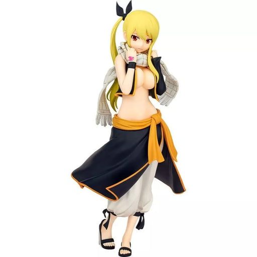 POP UP PARADE Fairy Tail Lucy Heartfilia Natsu Costume Ver. Figure JAPAN