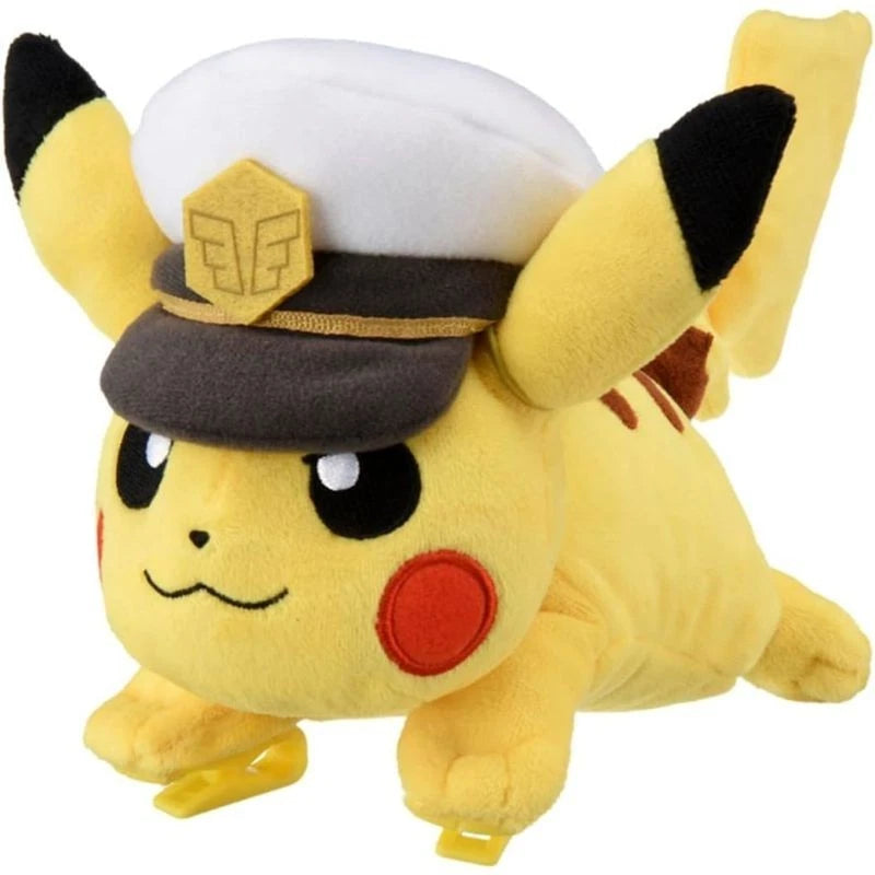 Takara Tomy Pokemon Plush Shoulder Captain Pikachu JAPAN OFFICIAL