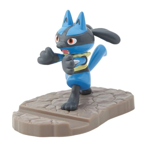 Pokemon Center Original Smartphone Stand Figure Lucario JAPAN OFFICIAL