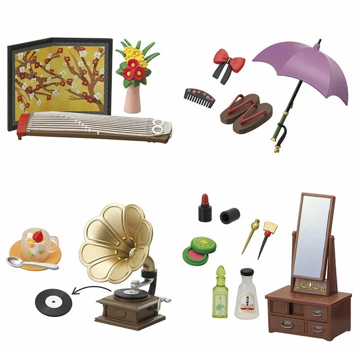 Re-Ment Petit Sample Series Taisho Roman a Modern Girl Full Set 6 BOX Figure