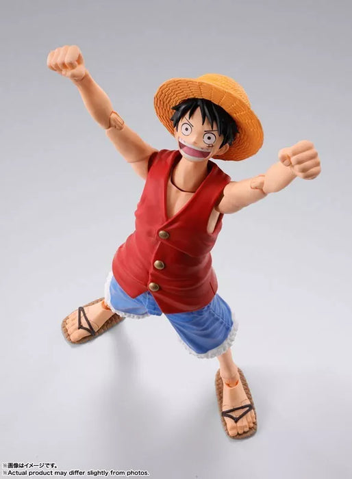 Bandai S.H.Figuarts One Piece Romance Dawn Monkey D. Luffy Ação Figura Japão