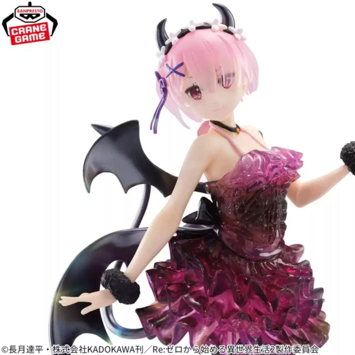 Banpresto Re:Zero ESPRESTO Clear&Dressy Ram Special color ver. Figure JAPAN