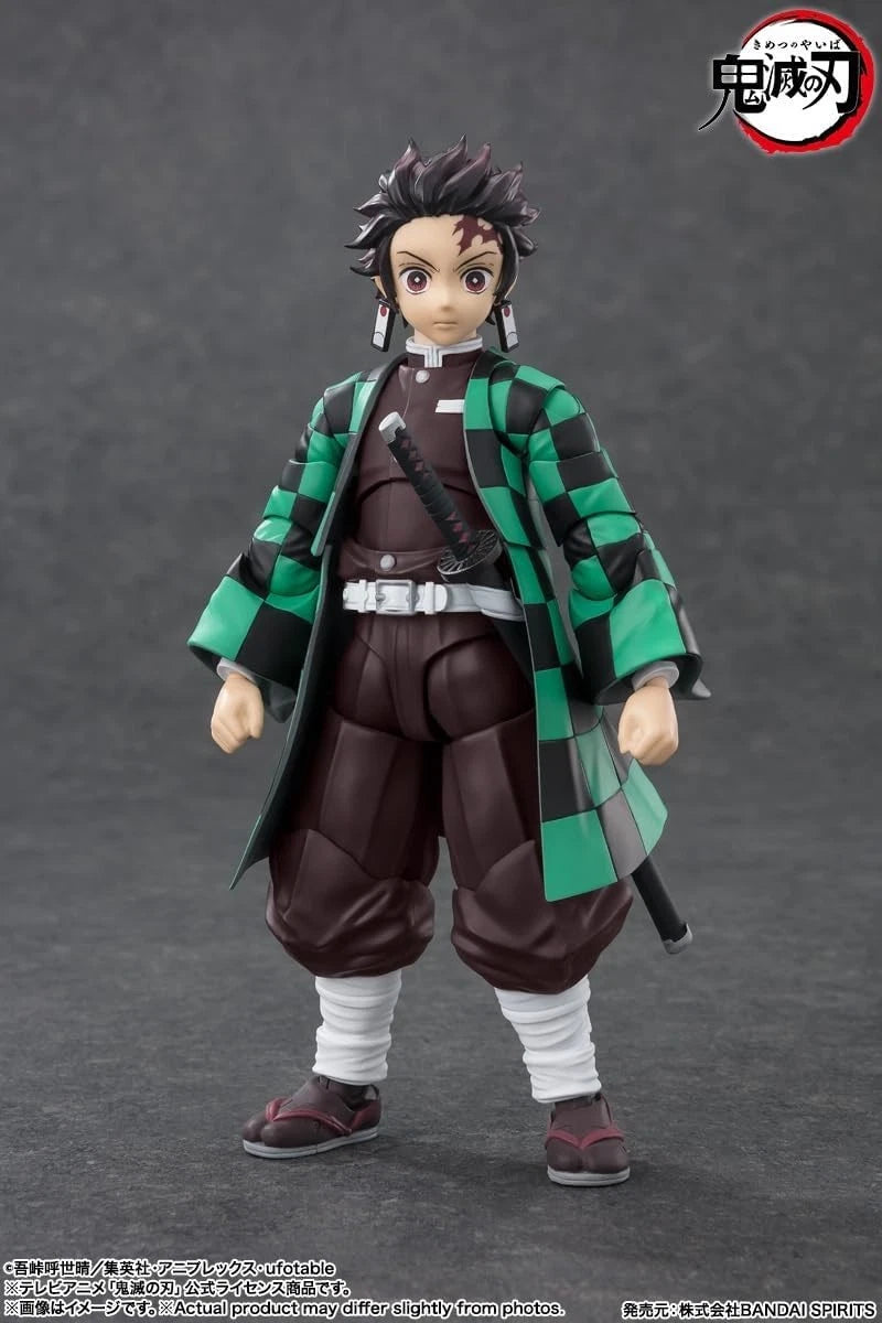 S.H.Figuarts Demon Slayer Kimetsu no Yaiba Tanjiro Kamado Action Figure JAPAN