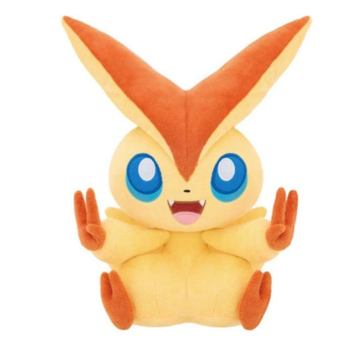 Banpresto Pokemon Mecha Mofugutto Victini Plush Doll JAPAN OFFICIAL