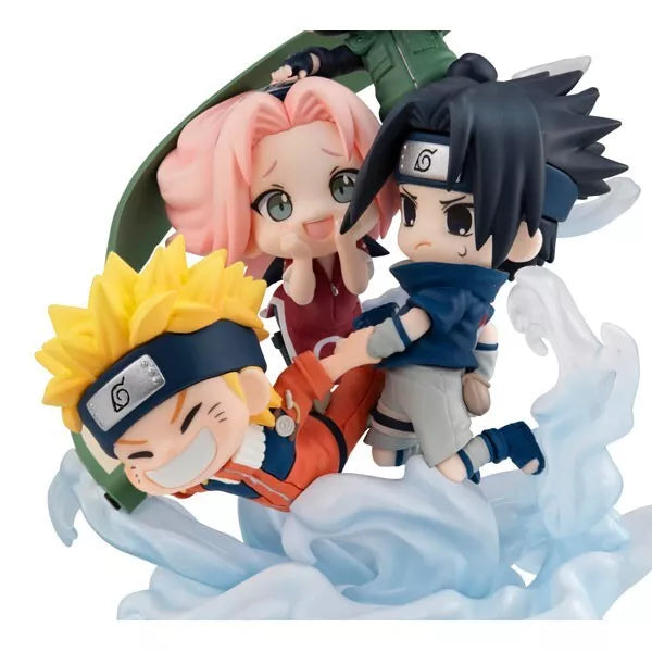 FIGUNIDADE NARUTO SHIPPUDEN EQUIPE SETE GRUPO! Figura Japão Oficial