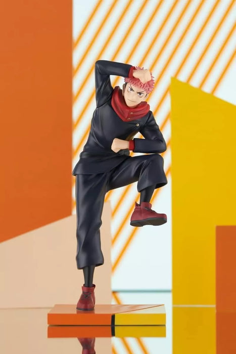 Furyu Tenitol Jujutsu Kaisen Yuji Itadori Figura Japão Oficial