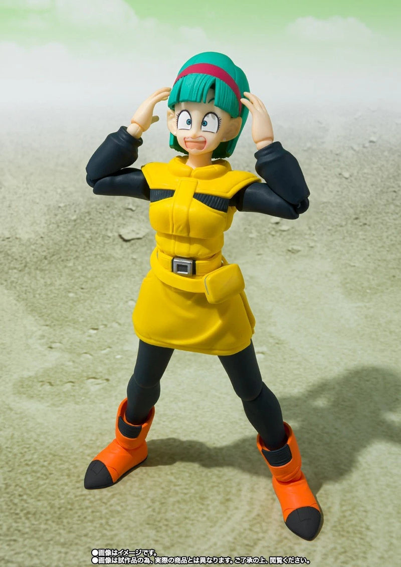 BANDAI S.H.Figuarts Dragon Ball Z Bulma Journey to Planet Namek Action Figure