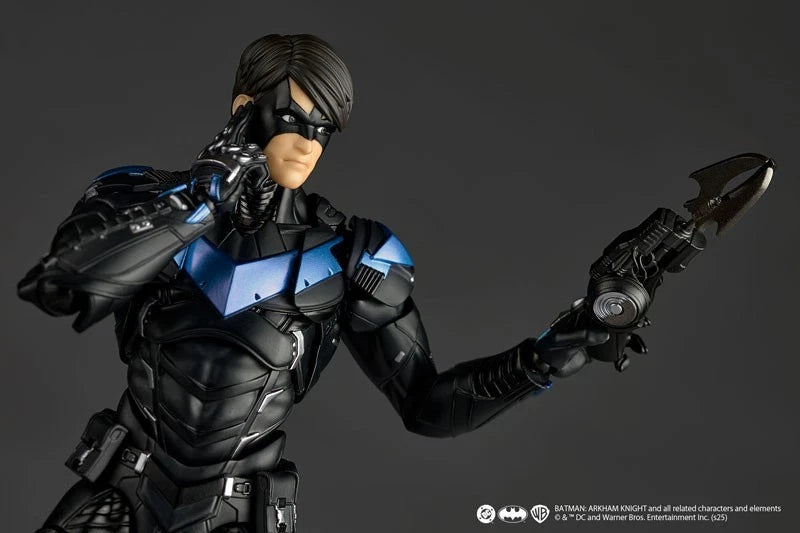 Kaiyodo Revoltech Amazing Yamaguchi Batman Arkham Knight Nightwing Action Figure