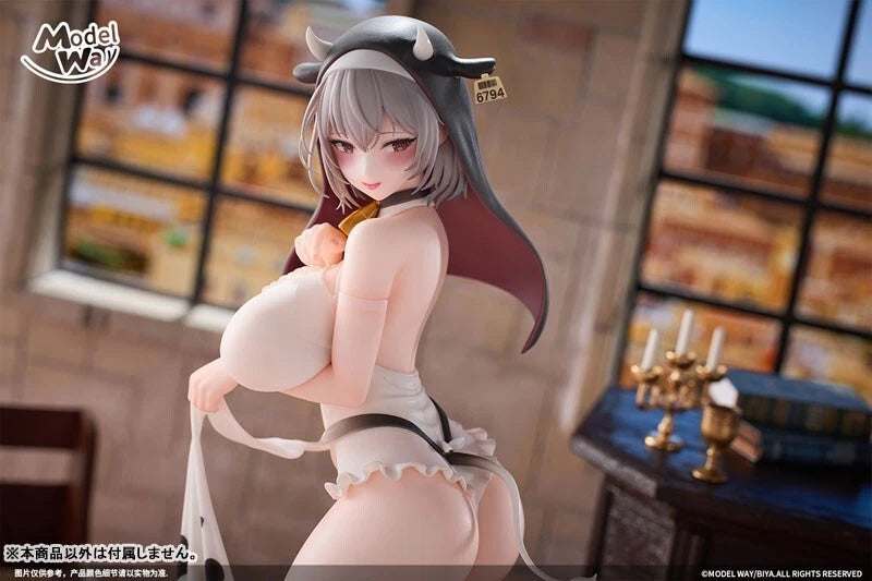 Nyuugyuu Schwester Ouko Illustration von Biya 1/6 Abbildung Japan Beamter