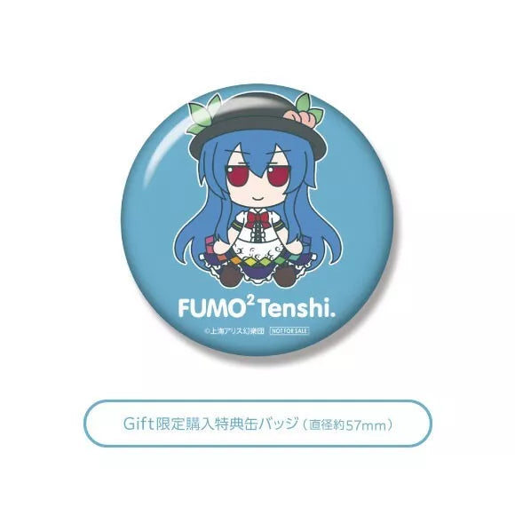 Touhou Plush Series 44 FumoFumo Tenshi Tenshi Hinanawi Muñeco de peluche OFICIAL DE JAPÓN