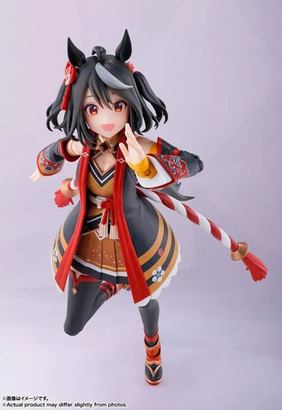 Bandai S.H.Figuarts Umamusume Pretty Derby Kitasan Black Action Figura Japón