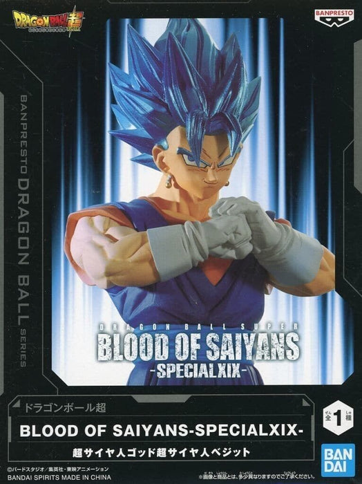 Banpresto Dragon Ball Super Blood of Saiyans Super Saiyan XIX God Vegito JAPAN