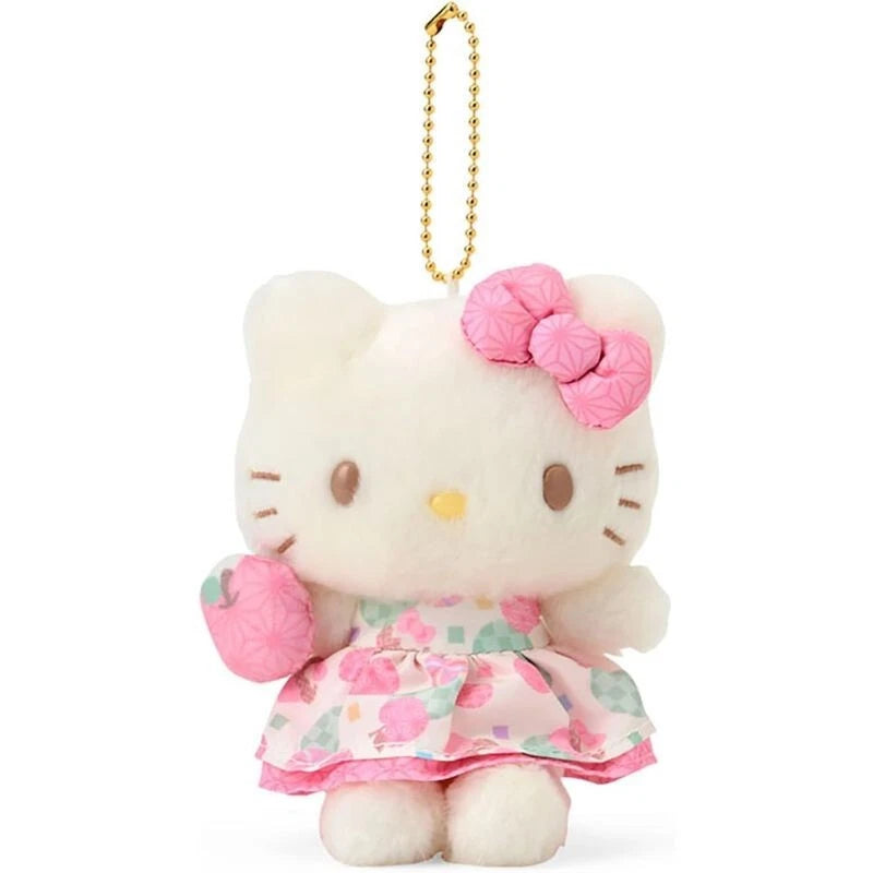 Sanrio Mascot Holder Hello Kitty Japanese Pastel Plush JAPAN OFFICIAL