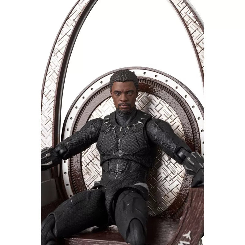 Medicom Toy Mafex n. 230 Black Panther Ver.1.5 Action Figure Giappone Funzionario