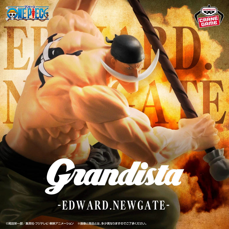 Banpresto Grandista One Piece Edward Newgate Figure JAPAN OFFICIAL