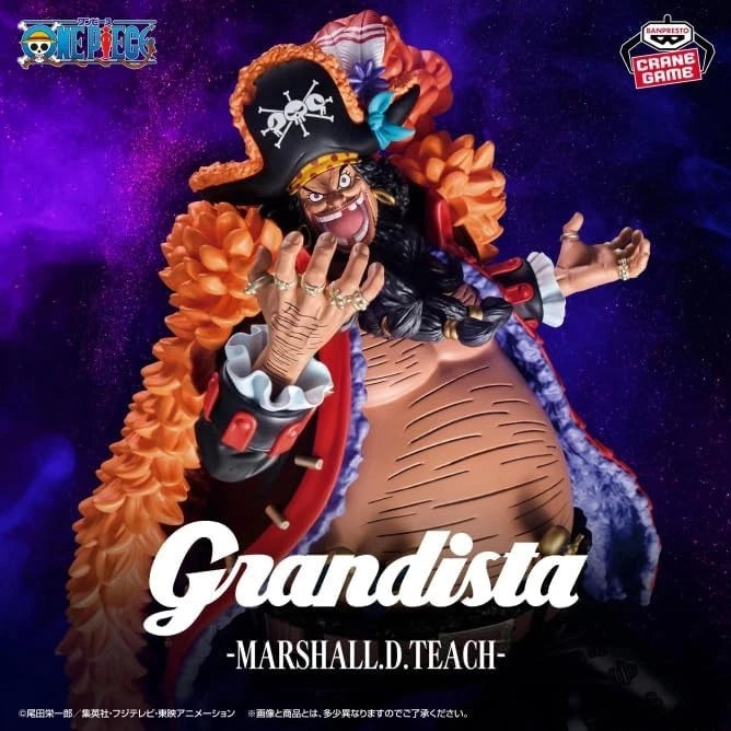 BANDAI Grandista One Piece Marshall.D.Teach Figure JAPAN OFFICIAL