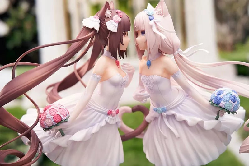 Nekopara Chocola & Vanilla Dream of Eden ver. 1/7 Figure JAPAN OFFICIAL