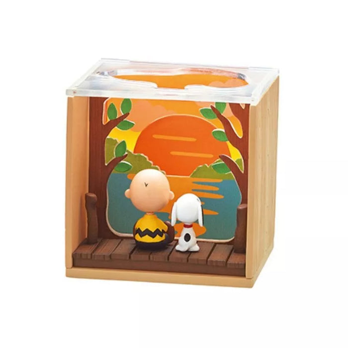 Rementar Peanuts Snoopy Scayery Box Set Figura Japón Oficial