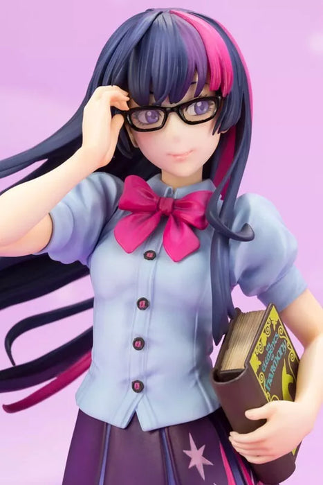 Kotobukiya meu pequeno pônei Bishoujo Twilight Sparkle 1/7 Figura Japão Oficial