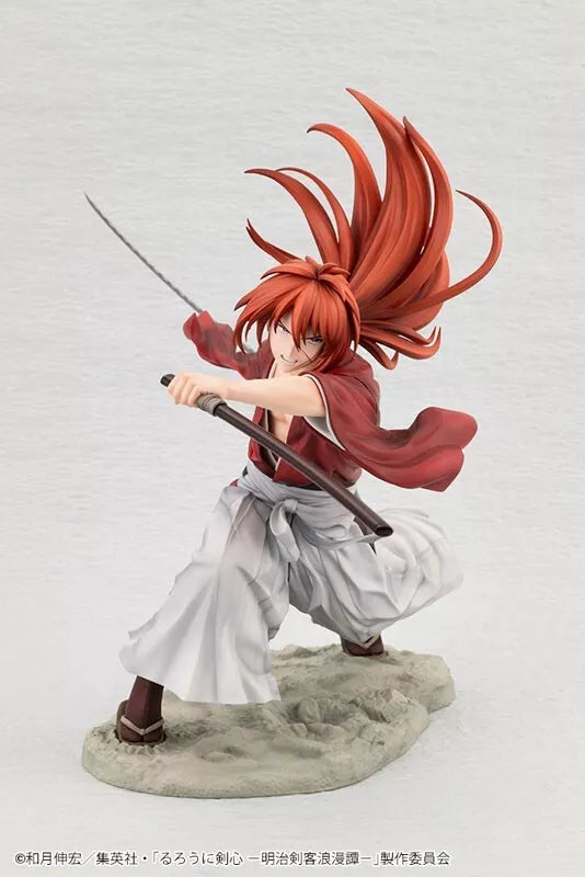 Kotobukiya ARTFX J Rurouni Kenshin Kenshin Himura 1/8 Figure JAPAN OFFICIAL