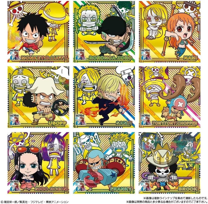 Bandai niforation One Piece Great Pirate Seal Wafer Log.9 20 Pack Box Japon