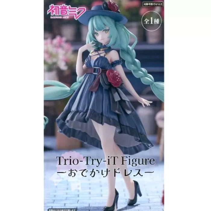 FuRyu Trio Try iT Hatsune Miku Outing Dress Figure JAPAN OFFICIAL