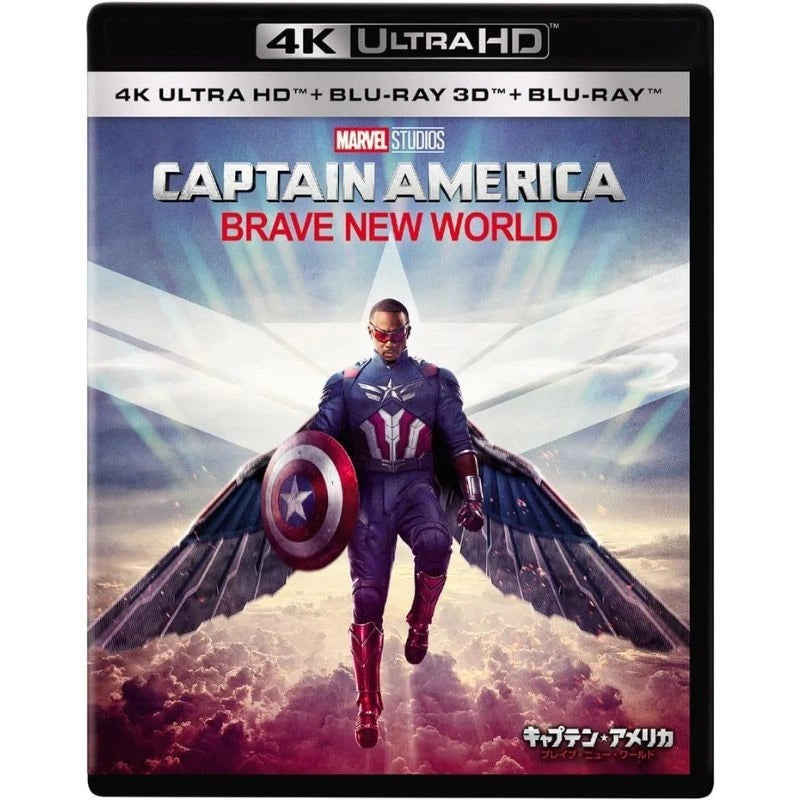 Captain America Brave New World 4K UHD+3D+Blu-ray JAPAN OFFICIAL