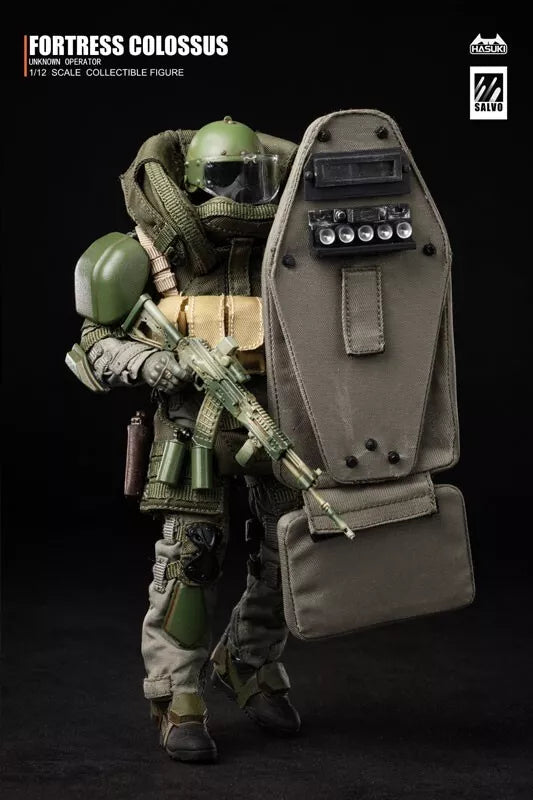 SALVO Series SA02 Fortress Colossus 1/12 Action Figure JAPAN SALVO Series SA02 Fortress Colossus 1/12 Action Figure JAPAN
