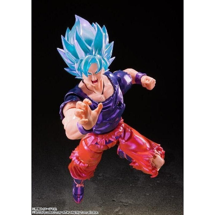 S.H.Figuarts Super Saiyan Dios Super Saiyan Hijo Goku Kaioken Figura de acción Japón