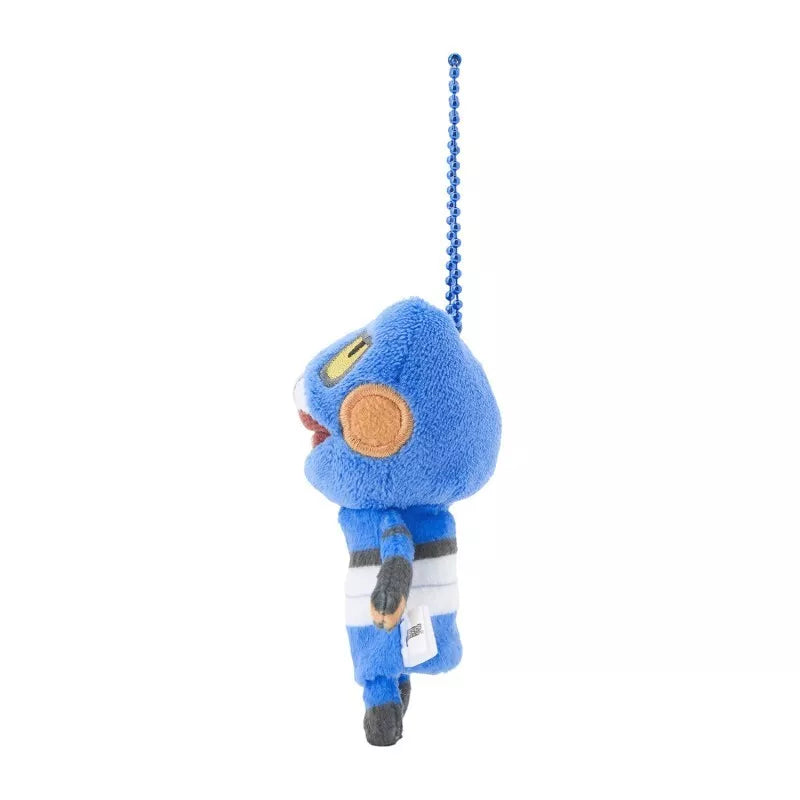 Portachiavi originale Pokemon Center con marionette da dito Croagunk UFFICIALE GIAPPONE