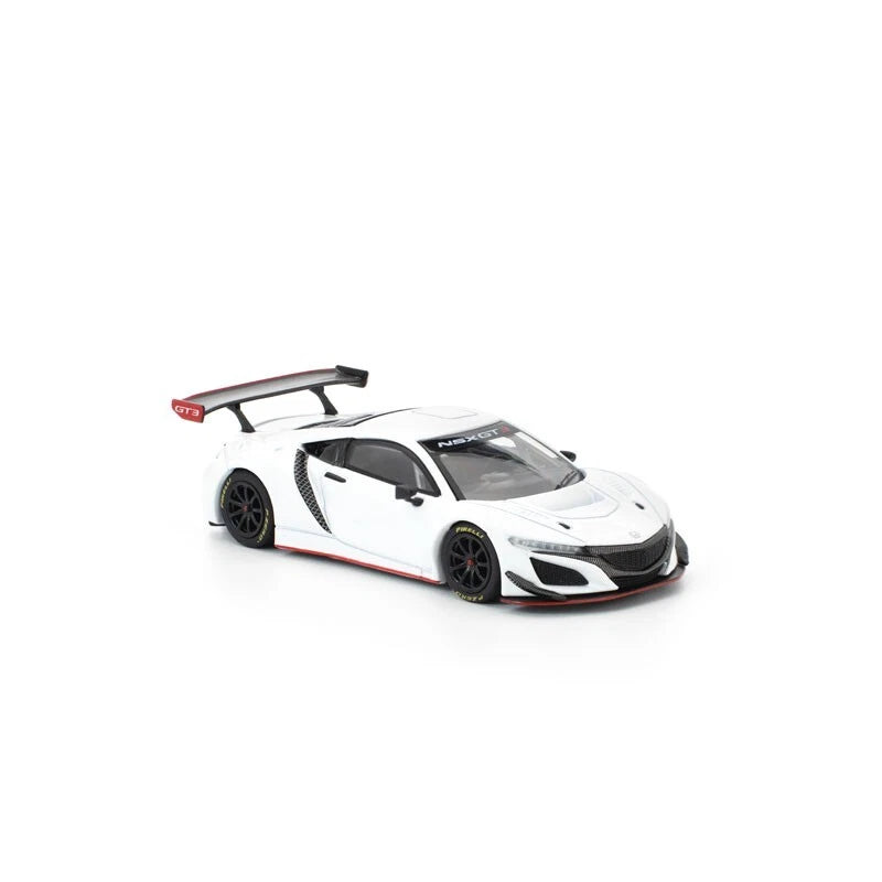 Honda NSX GT3 EVO22 White 1/64 Miniature Car JAPAN OFFICIAL