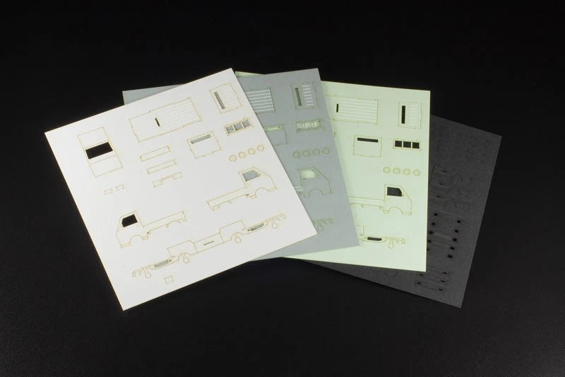 Paper Kit Town Corner Accessory Series Light Truck 1/80 JAPAN OFFICIAL