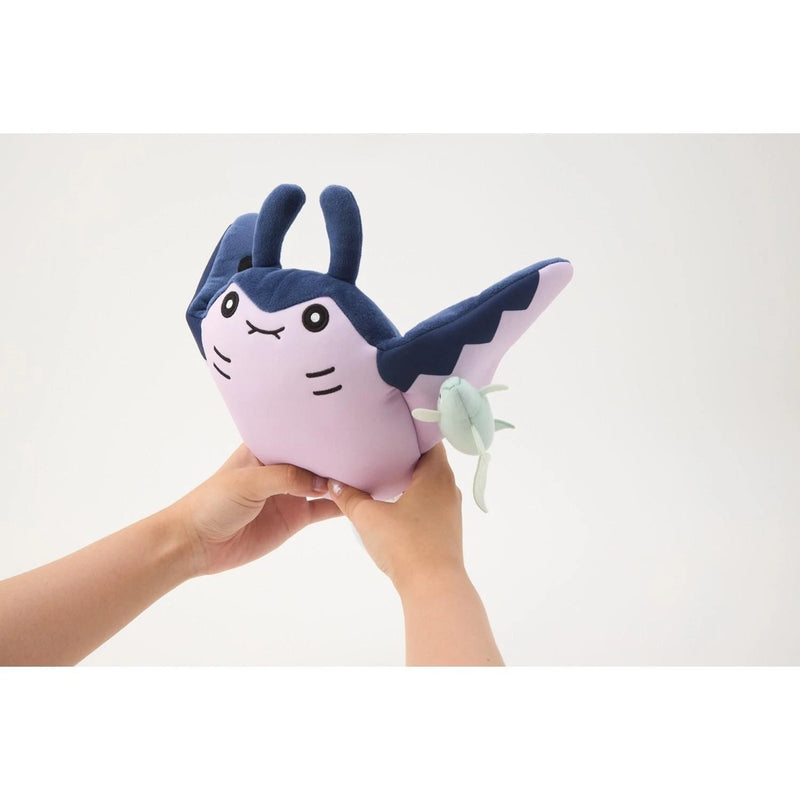 Pokemon Center Original PataPata! Mantine Plush Doll JAPAN OFFICIAL