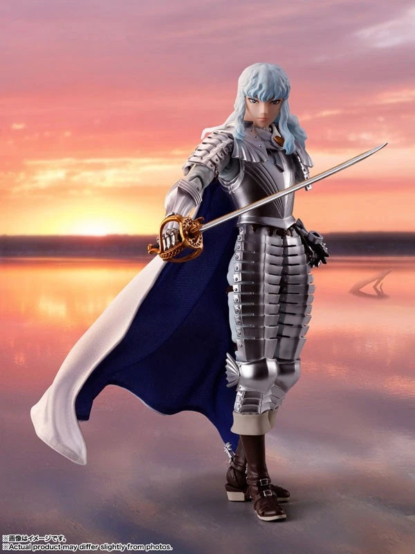 BANDAI S.H.Figuarts Berserk Griffith Band of the Hawk Action Figure JAPAN