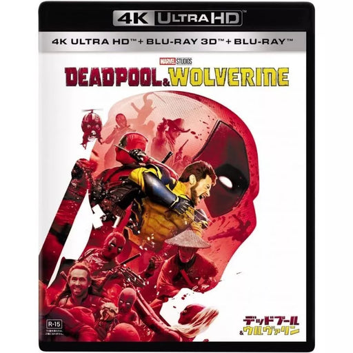 Deadpool & Wolverine 4K Ultra HD+3D+Blu-ray JAPAN OFFICIAL