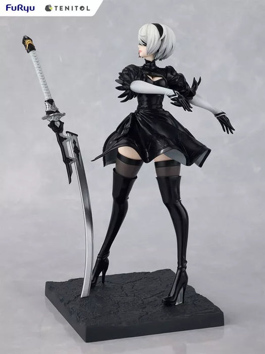 Furyu Tenitol Nier: Automata Ver1.1A 2B Yorha No.2 Tipo B Figura Giappone Funzionario