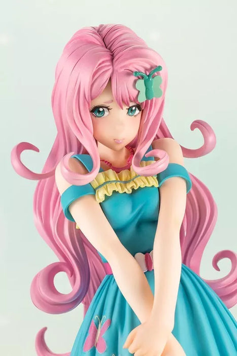 Kotobukiya meu pequeno pônei bishoujo fluttershy 1/7 figura Japão oficial