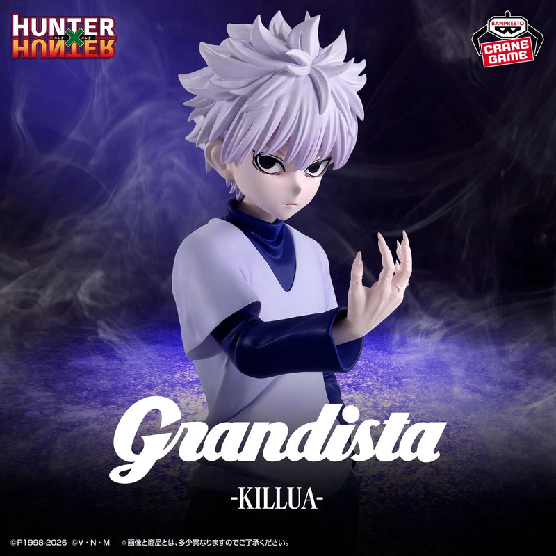 BANDAI Grandista Hunter x Hunter Killua Zoldyck Figure JAPAN OFFICIAL