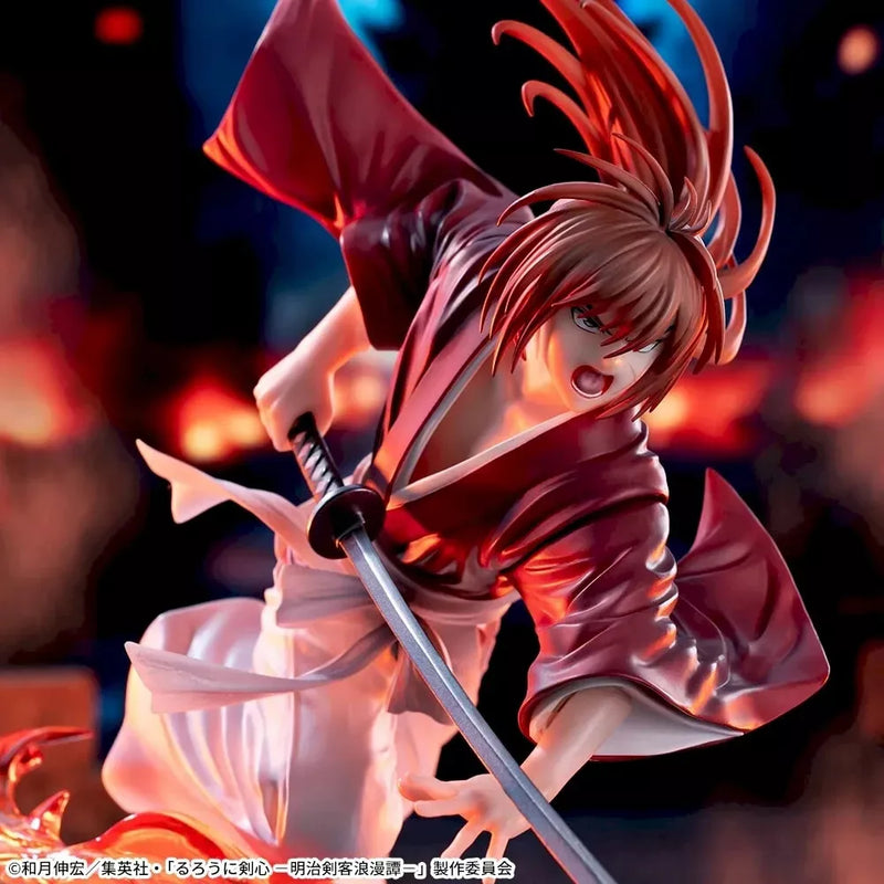 Luminasta Rurouni Kenshin Meiji Espadachim História Romântica Kenshin Himura Figura
