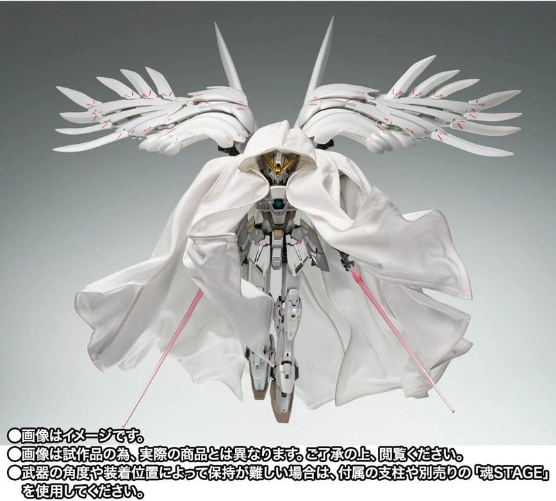 Fix Figuration Metal Composite Wing Gundam Zero Cloaked Custom Action Figure