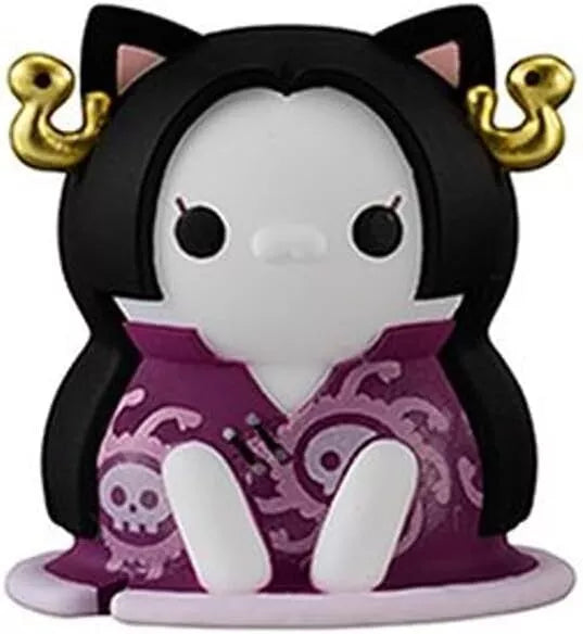 Projeto Mega Cat Nyan Piece Miau! Conjunto de sete senhores da guerra do mar com 8 figuras