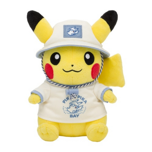 Pokemon Center Original Pikachu Leisure Style Ver. Plush Doll JAPAN OFFICIAL