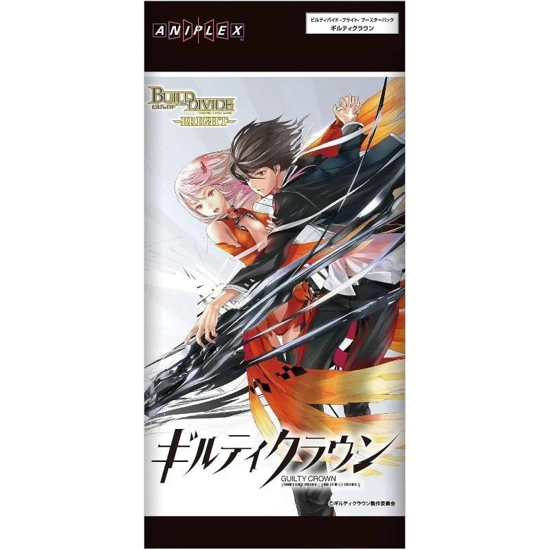 Build Divide Bright Guilty Crown Booster Pack Box TCG JAPAN OFFICIAL