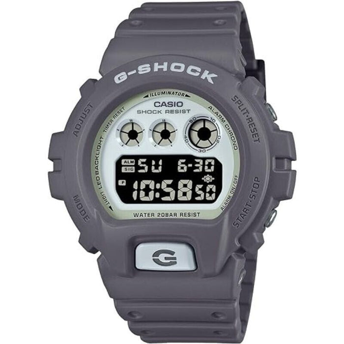 CASIO G-SHOCK HIDDEN GLOW Series DW-6900HD-8JF Digital Gray Men Watch JAPAN